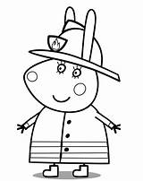 Peppa Pig Coloring Pages Color Print sketch template