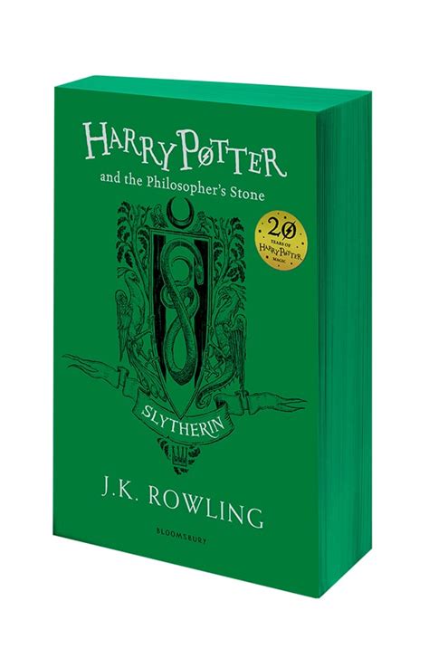 paperback slytherin edition harry potter hogwarts house