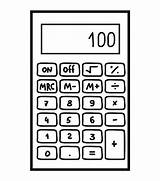 Calculadora Calculatrice Calculator Facil Calculated sketch template