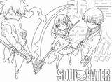 Coloring Soul Pages Eater Exorcist Blue Printable Anime Online Color Getdrawings Colouring Copy Choose Board sketch template