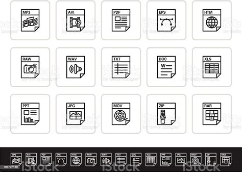 file icons stock illustration download image now istock
