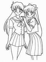 Sailor Mars Coloring Pages Printable sketch template