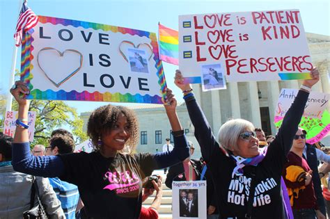 photos gay marriage supporters and opponents on supreme court steps religion news service