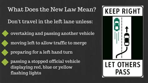 British Columbia Has A New Law Requiring Motorists To Keep Right And