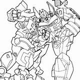 Transformers Coloring Frenzy Protect Bumblebee Fight Friend His sketch template