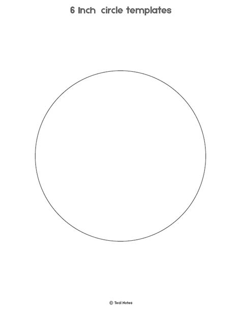 circle template  printable circle templates    diy