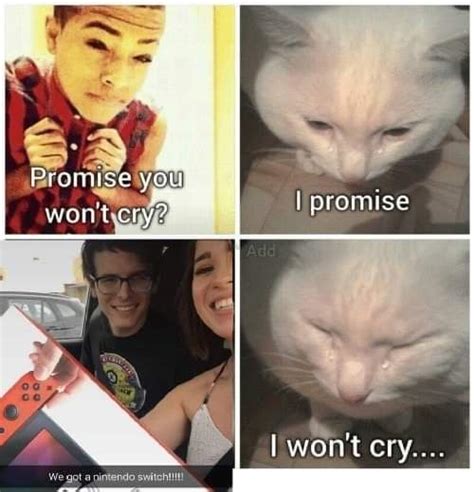 template for when you promise you won t cry r memetemplatesofficial