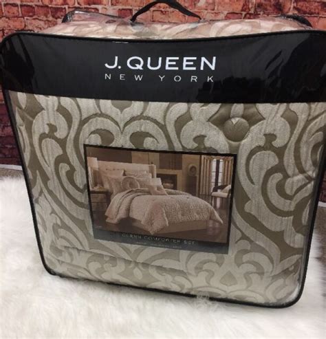 j queen new york astoria sand queen comforter ebay