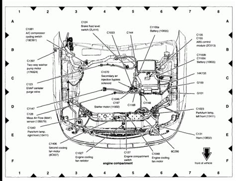 ford focus  engine diagram