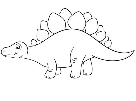 printable stegosaurus dinosaur coloring pages kids dinosaur coloring