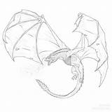 Drachen Dragons Thrones Drache Eisdrachen Drogon Deviantart Ausmalen Zum Ausmalbild Skizze Skizzen Monikazagrobelna Wyvern Dämon sketch template