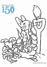 Beatrix Potter Coloring Pages Printable Book Museums Libraries Frederick Warne Tons Top Template Getcolorings sketch template