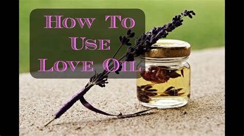 love drawing oil recipe