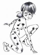 Colorare Miraculous Disegni Ladybug sketch template