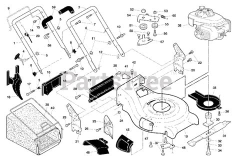 Husqvarna 5521 Rs 961430002 04 Husqvarna 21 Walk Behind Mower