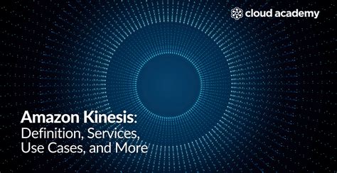 amazon kinesis definition services  cases   cloud academy