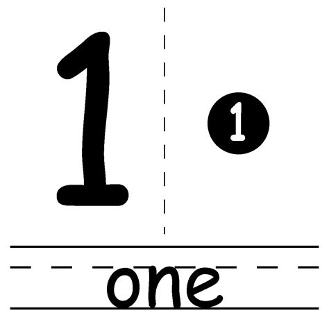 number  clipart black  white    clipartmag