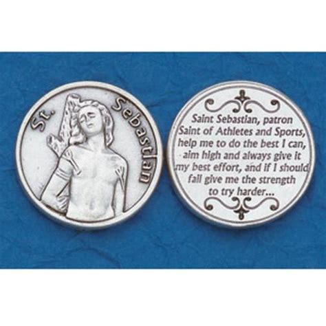 st sebastian prayer coins read    image link    affiliate link