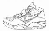Coloring Shoe Template Nike Shoes Pages Sneaker Sneakers Zapatillas Blank Google Lebron James Templates Dibujo Outline Search Dibujar Jordan Drawing sketch template