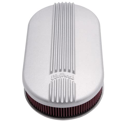 edelbrock oval air cleaner classic series dual quad gooze performance parts