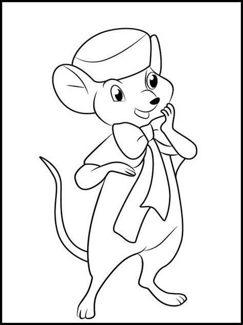 rescuers  printable coloring pages  kids cartoon coloring