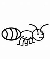 Ant Coloring Pages Color Kids Ants Drawing Line Clipart Getdrawings Clip Library Popular sketch template