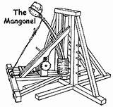 Mangonel Catapult Trebuchet Castle Catapults Medieval Gif Fantasy Trebuchets Daily Siege Buildings sketch template