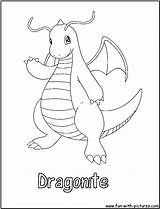 Dragonite Coloring Fun Pages Kids Printable sketch template
