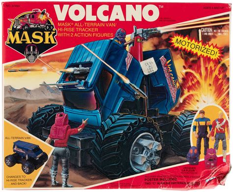 Hakes M A S K Volcano Vehicle In Box