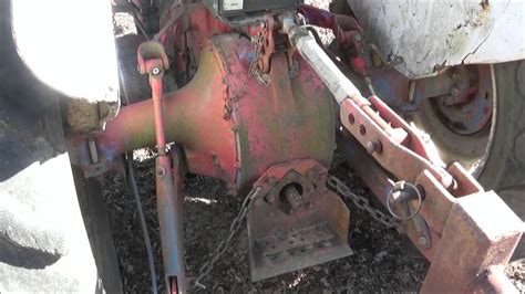 repairing  pto shaft   ford  tractor youtube