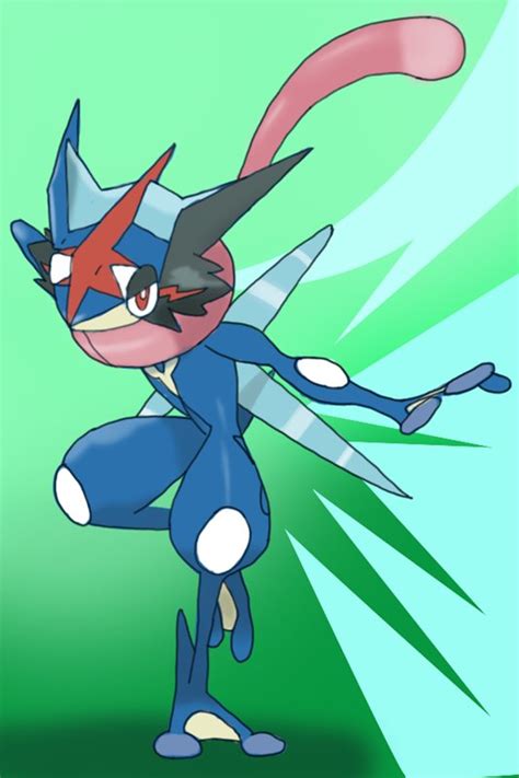 Learn How To Draw Ash Greninja From Pokemon Sun And Moon