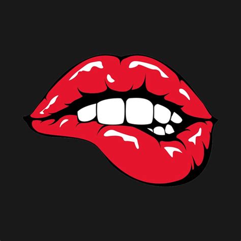 Red Lips Pop Art Lips T Shirt Teepublic