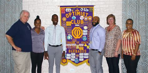 Local Couple Attends Optimist Club Meeting In Barbados