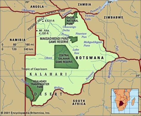 Botswana History Geography