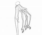 Coloring Pages Slenderman Man Slender Scary Happy Printable Template sketch template