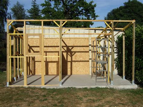 comment construire abris de jardin en bois