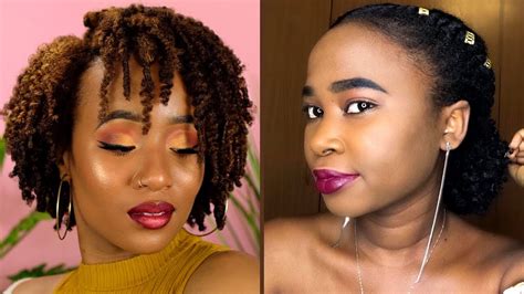 quick  easy hairstyles  natural hair  youtube