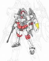 Tallgeese sketch template
