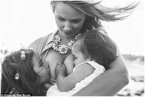 Mom Who Tandem Breastfeeds Both Of Her Daughters At Once