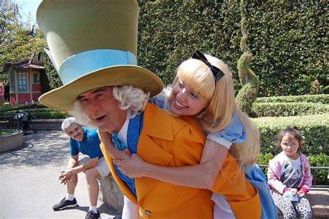 Alice And The Mad Hatter From Alice In Wonderland