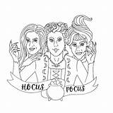 Hocus Pocus Sanderson Jen Jodie Distinguish Vogt sketch template