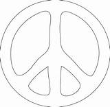 Sign Peace Clipart Coloring Pages sketch template