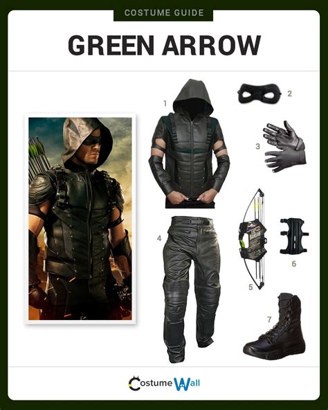 dress  green arrow costume diy outfit costume wall