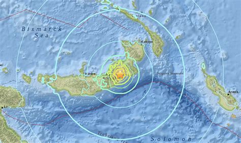 Papua New Guinea Earthquake Huge 6 9 Quake Hits Triggering Tsunami