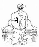 Gangsta Drawing Cadillac Getdrawings sketch template