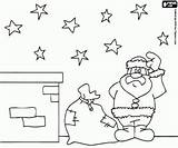 Tejado Dak Geschenken Zak Kleurplaten Schoorstenen Kerstmis Haarden Hogares Chimeneas sketch template