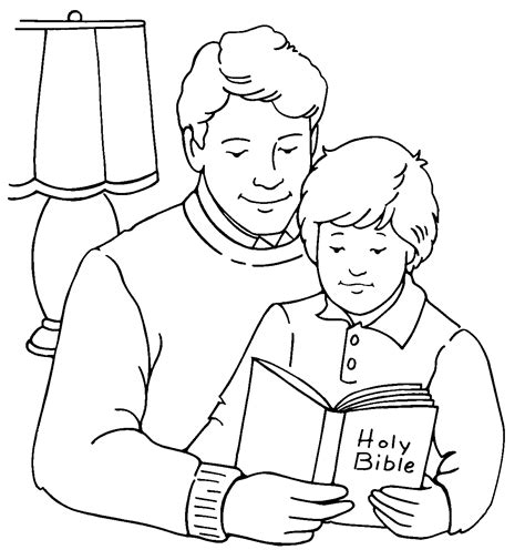 fathers day coloring page coloring pages  kids pinterest