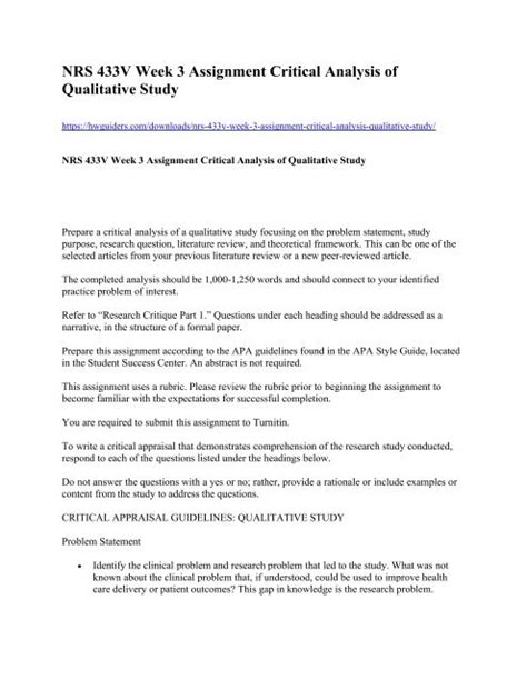 critical analysis   qualitative study bibliographic