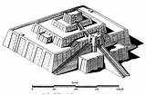 Ziggurat Mesopotamia Drawing Architecture Drawings Ur Ancient Near East Archeyes Iraq Temples Temple Sketch Ziggurats Zigurat Mesopotamian Great Sumerian Structure sketch template