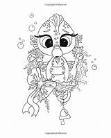 Lacy Sunshine Coloring Book Choose Board Pages Mermaids Pirates Seas Enchanted Volume Colouring Cute sketch template